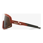 Sportbrille- Ride 100% GLENDALE® soft tact bordeaux, bronze & clear Linse