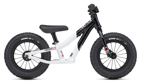 RAMONES 12 PUSH BIKE BLACK & WHITE