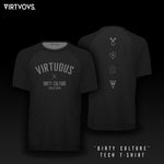Virtuous Jersey Kurzarm - Dirty Culture Tech T-Shirt