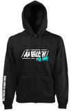 Ambush Racing Logo Zip-Hoodie - Black