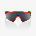 Sportbrille- Ride 100% SPEEDCRAFT® Tall Soft Tact Coral Black Mirror Lens + Clear Lens Included