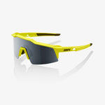 Sportbrille- Ride 100% SPEEDCRAFT® Short Soft Tact Banana, Black Mirror Lens + Clear Lens Included