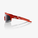 Sportbrille- Ride 100% SPEEDCRAFT® Short Soft Tact Coral Smoke Lens + Clear Lens Included