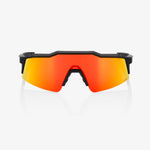 Sportbrille- Ride 100% SPEEDCRAFT® Short Soft Tact Black, HiPER® Red Multilayer Mirror Lens + Clear Lens Included