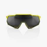 Sportbrille- Ride 100% Speedtrap soft tact banana, black mirror & clear Linse