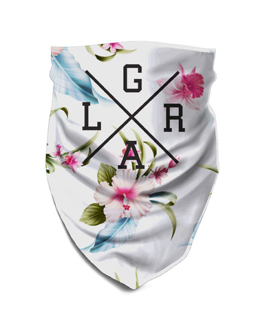 Loose Riders Maske / Bandana - LUAU WHITE
