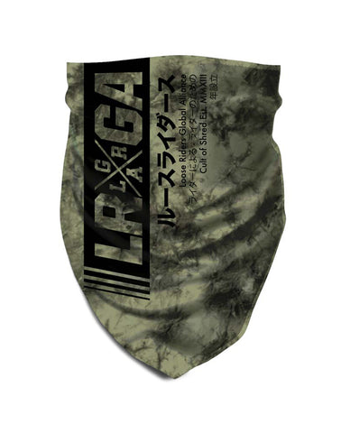 Loose Riders Maske / Bandana - Tie Dye Army