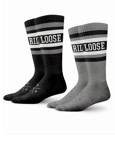 Loose Riders Socken - 2-Pack Grey