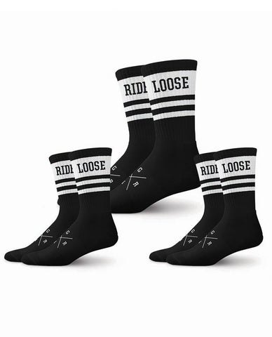 Loose Riders Socken - 2-Pack Stripes
