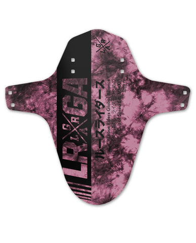 Loose Riders Mudguard -Tie Dye Wine