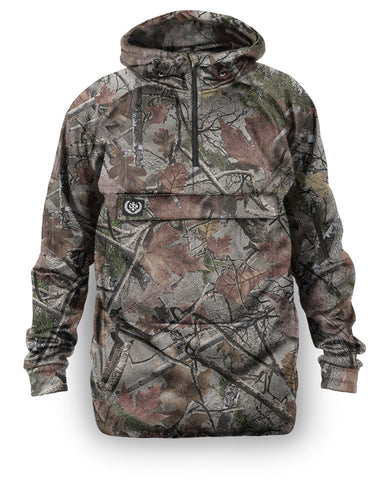 Loose Riders Fleece Anorak Men - FOLIAGE CAMO