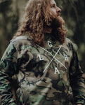 Loose Riders Fleece Pullover Men - CAMO FOREST