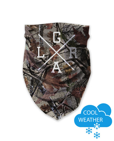 Loose Riders Maske / Bandana - CAMO FOLIAGE