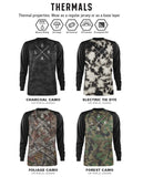 Loose Riders Thermo- Jersey Langarm Men - FOREST CAMO