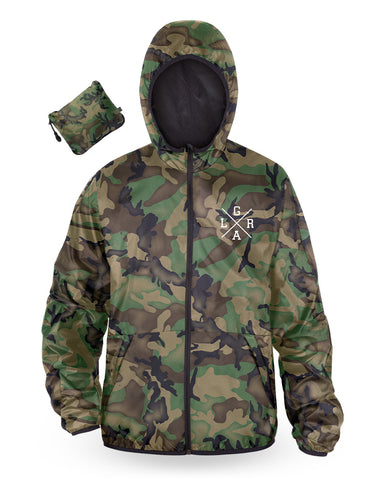 Loose Riders Windbreaker Men - FOREST CAMO