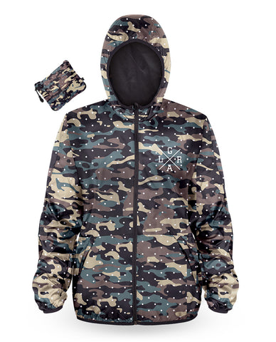 Loose Riders Windbreaker Ladies - CAMO DOTS