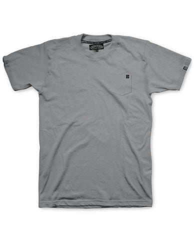 Loose Riders T-Shirt Men - Pocket Grey