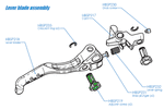 Bremse Zubehör- HOPE Tech-3 Adjuster Screw E4/V4