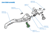 Bremse Zubehör- HOPE Tech-3 Adjuster Screw E4/V4