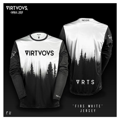 Virtuous Jersey Langarm - Firs White