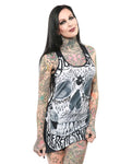 Liquor Brand Ladies Tank Top - Live fast Die
