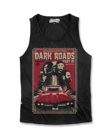Liquor Brand Tank Top Men - Dark Roads