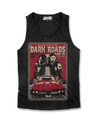 Liquor Brand Tank Top Men - Dark Roads