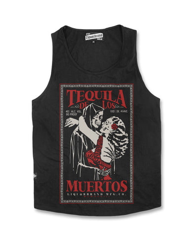 Liquor Brand Tank Top Men - Tequila