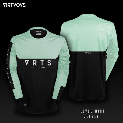 Virtuous Jersey Langarm - Level Mint