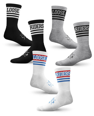 Loose Riders Socken - 3- Pack Heritage