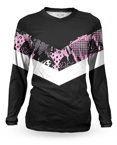 Loose Riders Ladies Langarm Jersey - Gnarly