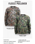 Loose Riders Fleece Pullover Men - CAMO FOREST