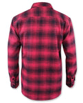 Loose Riders Men Flanellhemd - RED FLANNEL