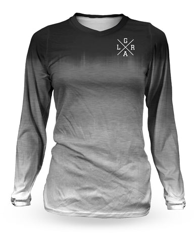 Loose Riders Ladies Jersey - Fade Grey