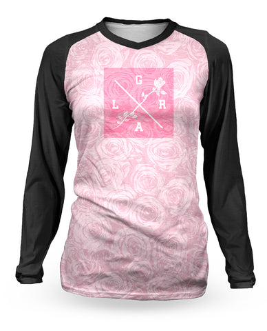 Loose Riders Ladies Jersey - Rose