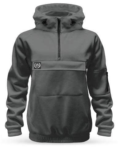 Loose Riders Fleece Anorak Ladies - GREY