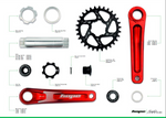 HOPE EVO Kurbel / Crankset NO SPIDER - 30 mm - 68/73 mm und 83mm