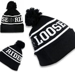 Loose Riders Beanie - POM Black