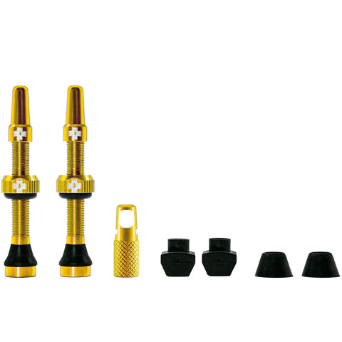 Muc-Off Tubeless Ventil-Set 44 mm - Gold