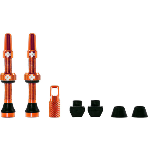 Muc-Off Tubeless Ventil-Set 44 mm - Orange