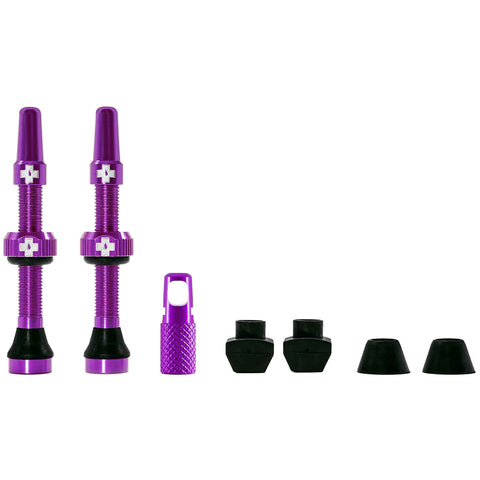 Muc-Off Tubeless Ventil-Set 44 mm - Violett