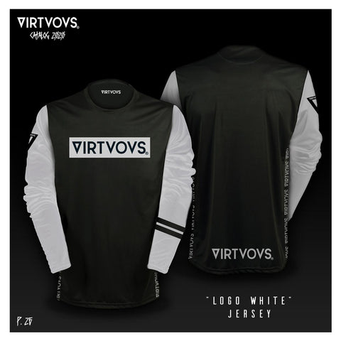 Virtuous Jersey Langarm - Logo White