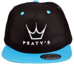 Peaty’s Embroidered Hat - Schwarz / Blau