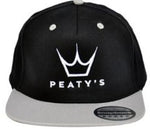 Peaty’s Embroidered Hat - Schwarz / Grau